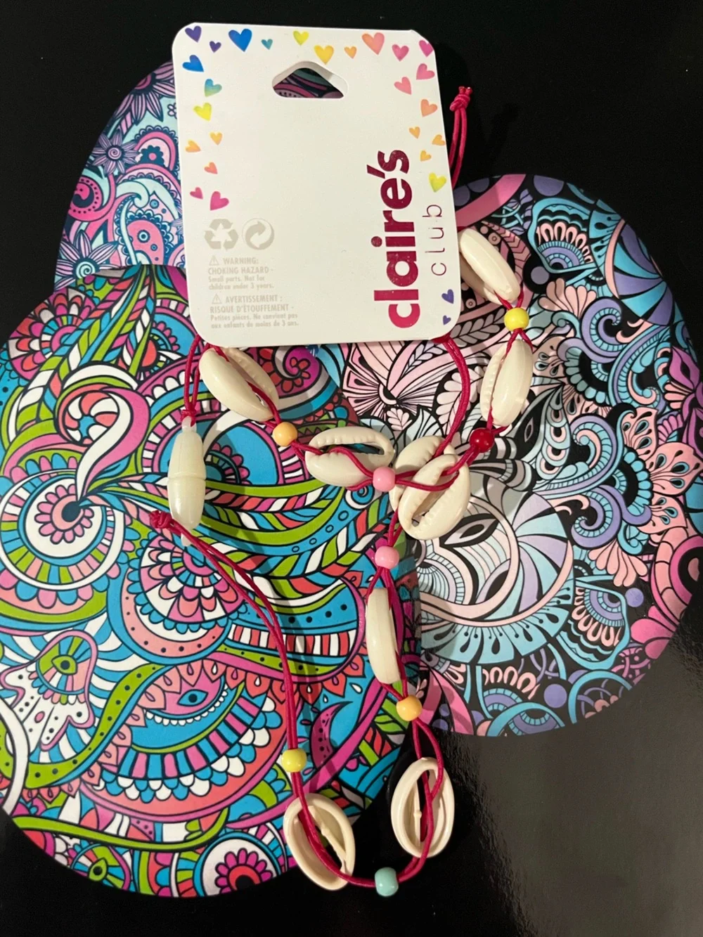 FREE w/ $10+ PURCHASE: Claire’s Faux Puka Shell Necklace and Bracelet
